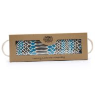 Luxury Lavender  Wheat Bag in Gift Box  - Blue Viper