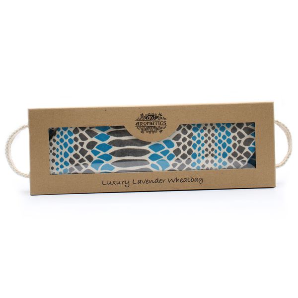 Luxury Lavender Wheat Bag in Gift Box - Blue Viper
