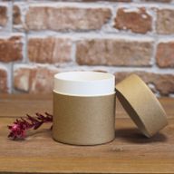 Brown Kraft Cardboard Tube H:8.5cmx D:7.5cm