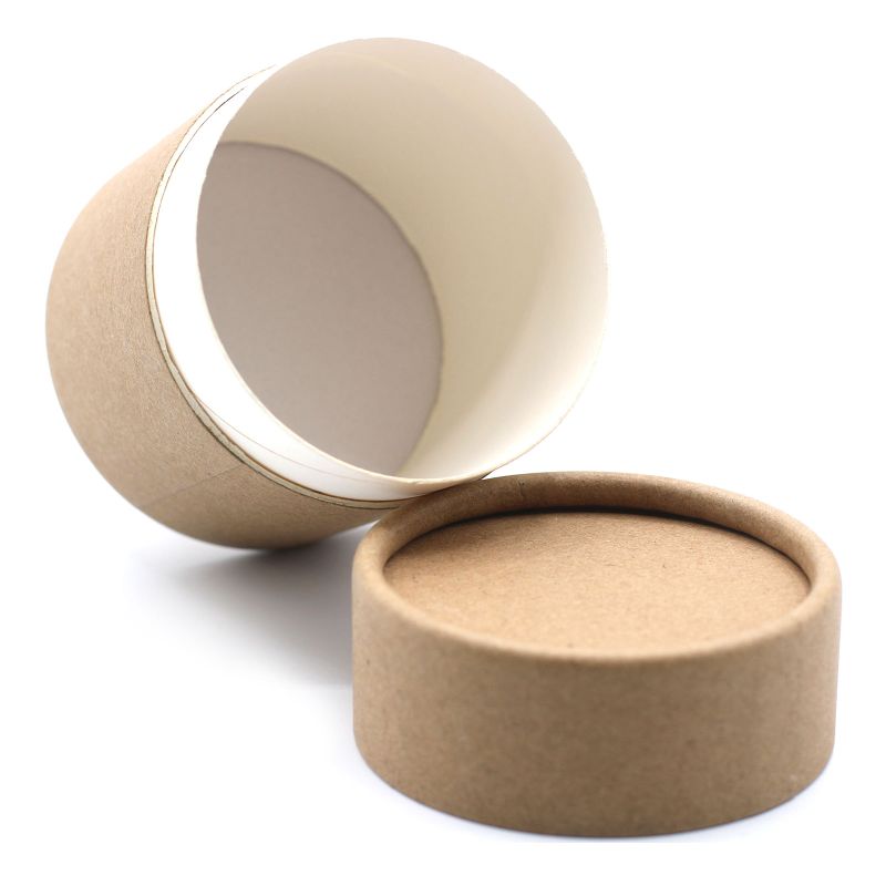 Brown Kraft Cardboard Tube H:8.5cmx D:7.5cm
