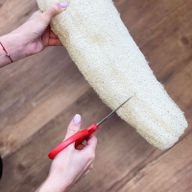 Egyptian Luxury Whole Loofah - Compressed - 50-60cm