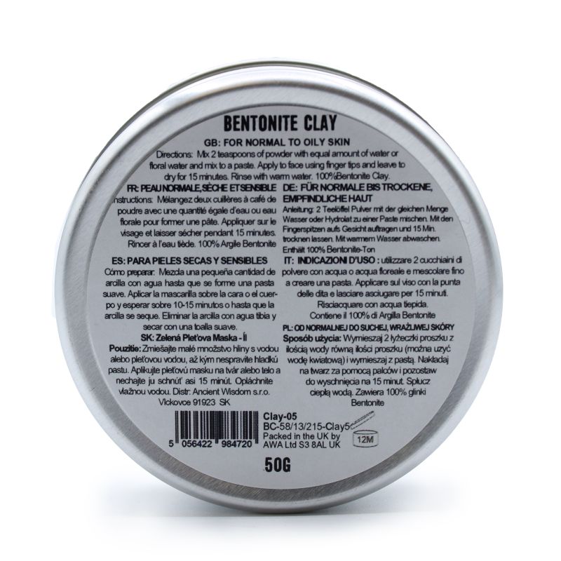 Bentonite Clay 80g