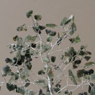 Gemstone Tree with Orgonite Base - 160 Stone - Moss Agate