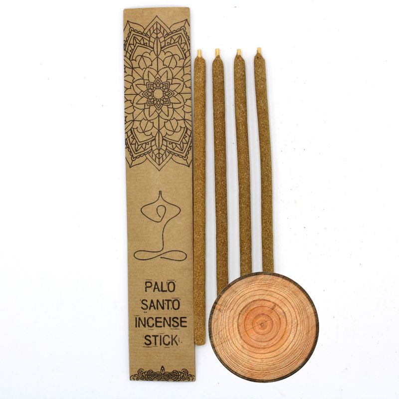 Set of 4 Palo Santo Large Incense Sticks - Sandalwood
