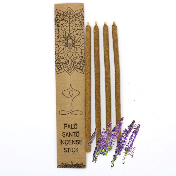 Set of 4 Palo Santo Large Incense Sticks - Chipre