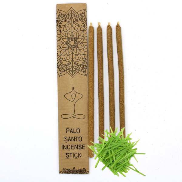 Set of 4 Palo Santo Large Incense Sticks - Lemongrass