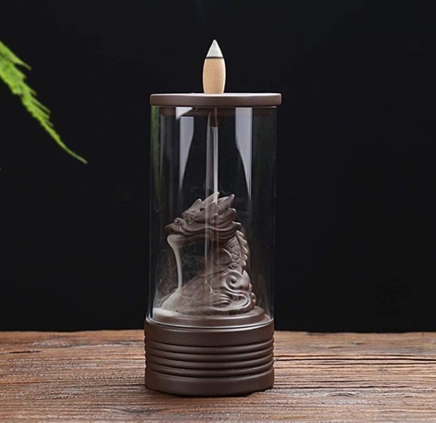 Back-FLow Incense Burner - Dragon's Waterfall