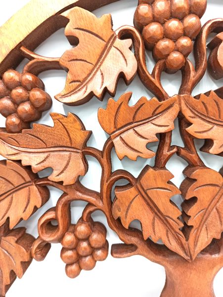 Tree of Grapes Panel - 40cm