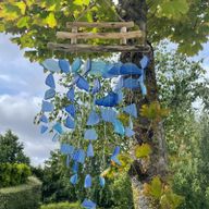 Glass Wind Chime / Blue