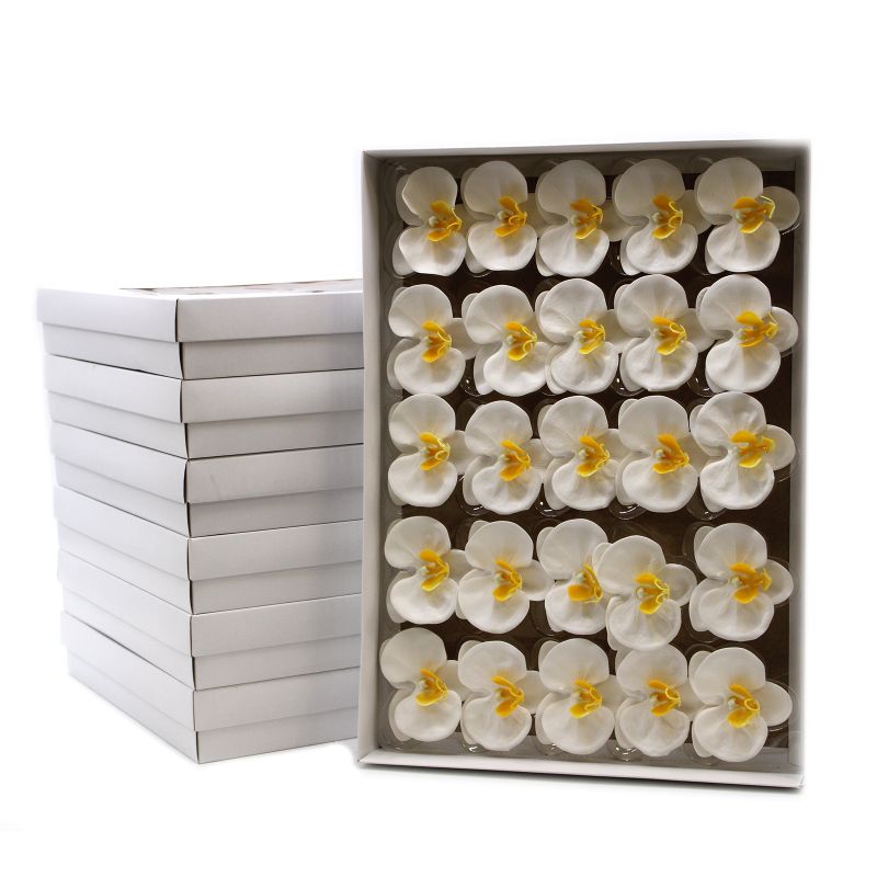 Craft Soap Flower - Paeonia - White