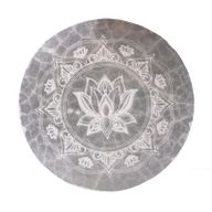 Medium Charging Plate 10cm -  Lotus Mandala