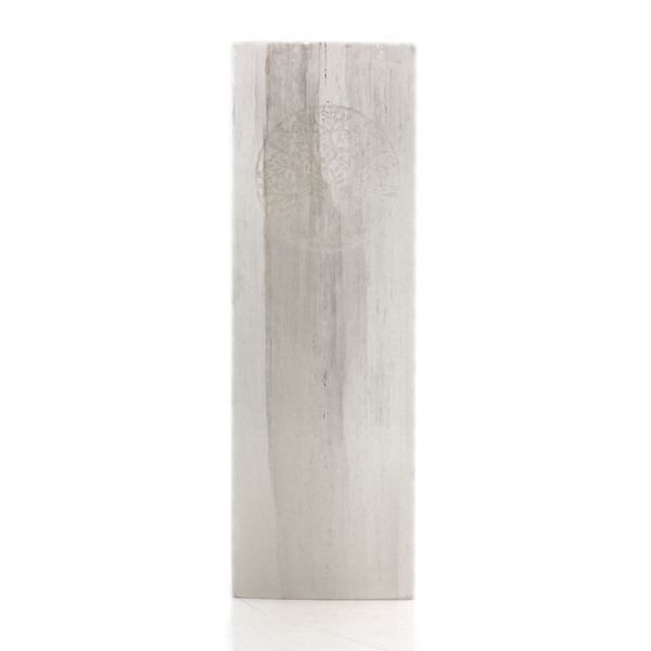 Selenite Block Lamp 25cm - Tree