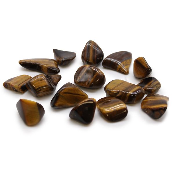Tumble Stone - Gold Tiger Eye M