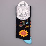 Hop Hare Bamboo Socks (36-41) - Mandala Flowers