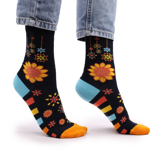 Hop Hare Bamboo Socks (36-41) - Mandala Flowers