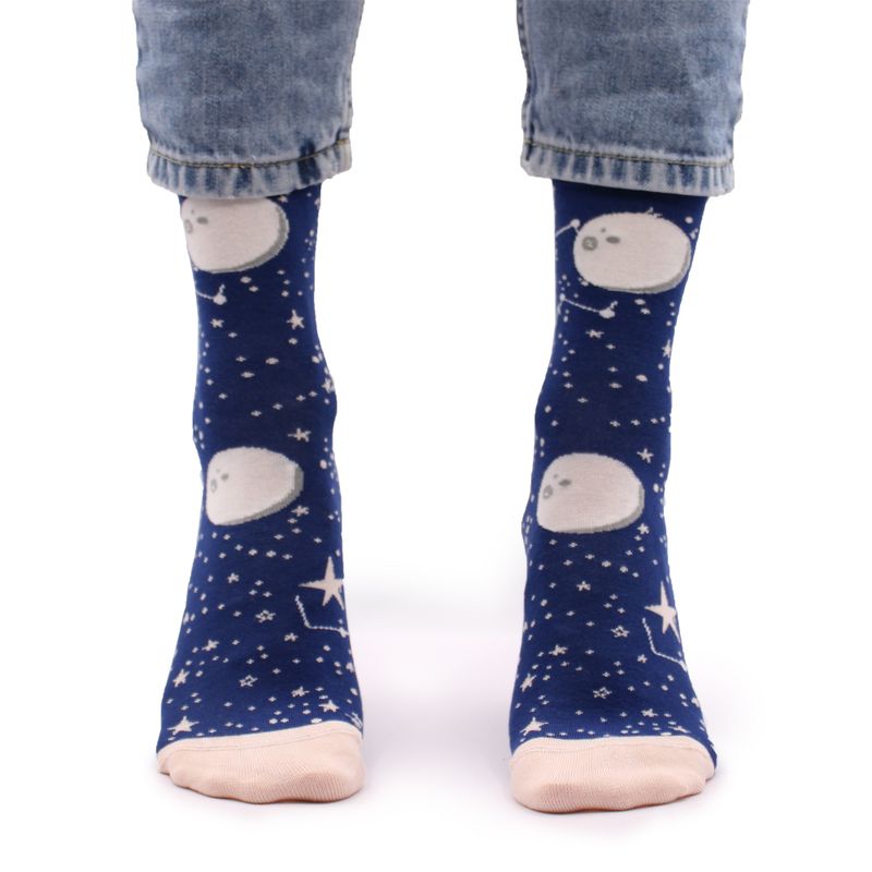 Hop Hare Bamboo Socks (36-41) - Moon Walk