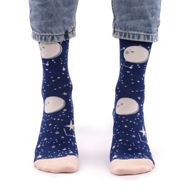 Hop Hare Bamboo Socks (36-41) - Moon Walk