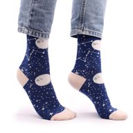 Hop Hare Bamboo Socks (36-41) - Moon Walk