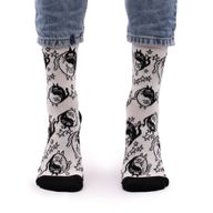 Hop Hare Bamboo Socks (36-41) - Ying Yang
