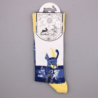 Hop Hare Bamboo Socks (36-41) - Midnight Cat