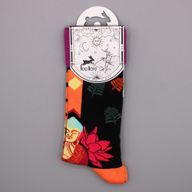 Hop Hare Bamboo Socks (36-41) - Pink Buddha & Lotus 