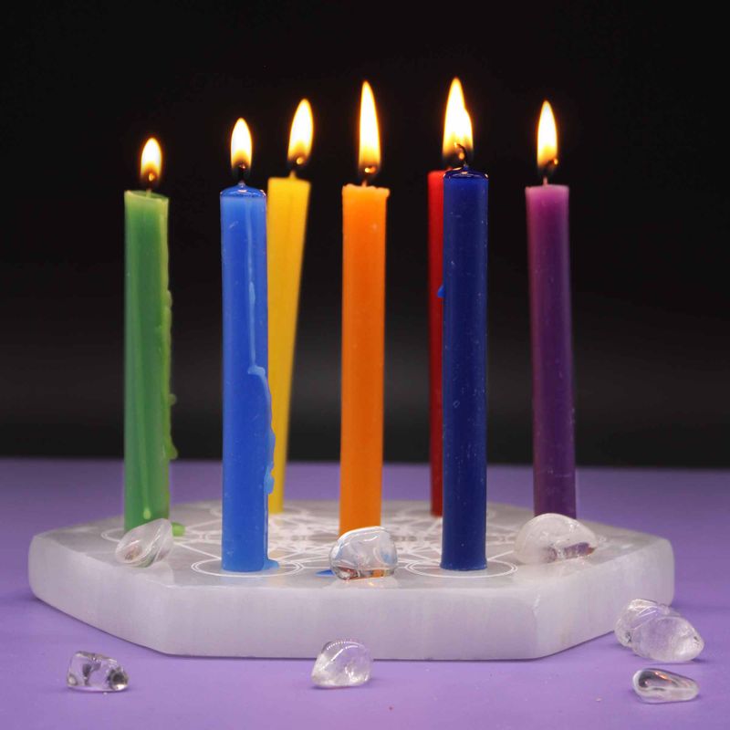 Set of 10 Spell Candles - Protection