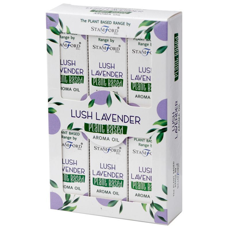 Pack of 6 Plant Based Aroma Oil - Lush Lavender