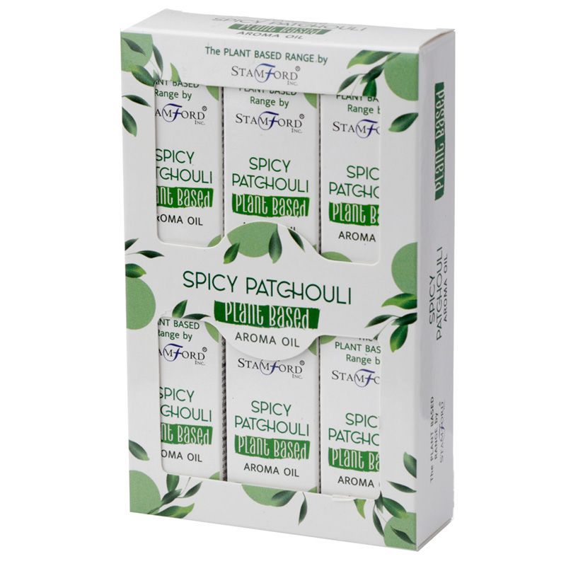 Pack of 6 Plant Based Aroma Oil - Spicy Patchouli