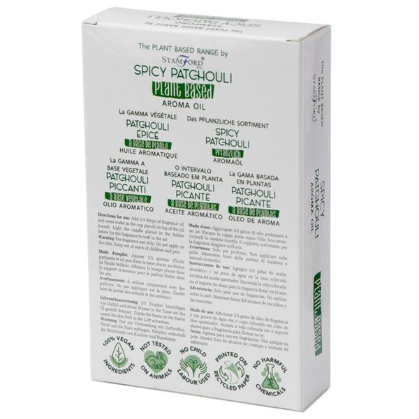 Pack of 6 Plant Based Aroma Oil - Spicy Patchouli