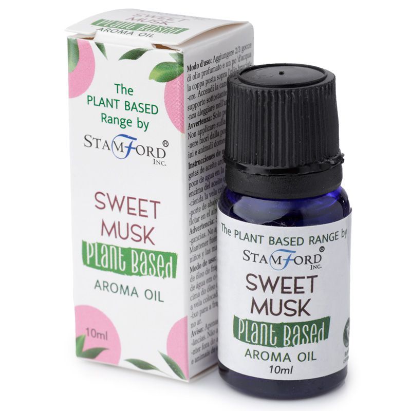 Pack of 6 Plant Based Aroma Oil - Sweet Musk