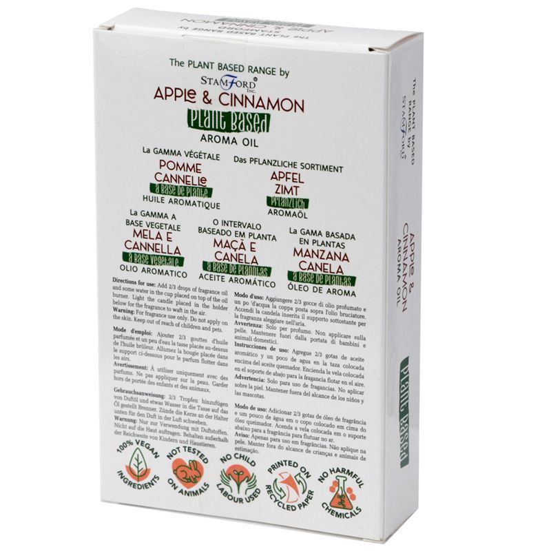 Pack of 6 Plant Based Aroma Oil - Apple Cinnamon