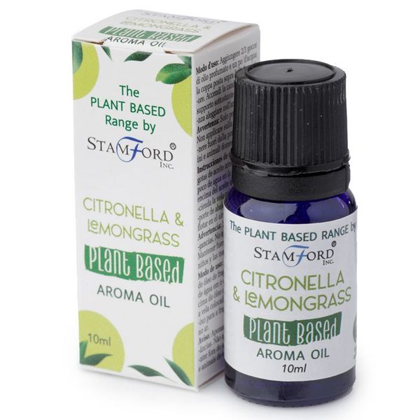 Pack of 6 Plant Based Aroma Oil - Citronella Lemon Grass