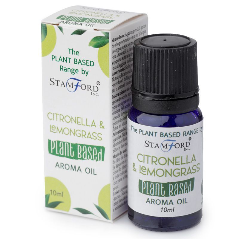 Pack of 6 Plant Based Aroma Oil - Citronella Lemon Grass