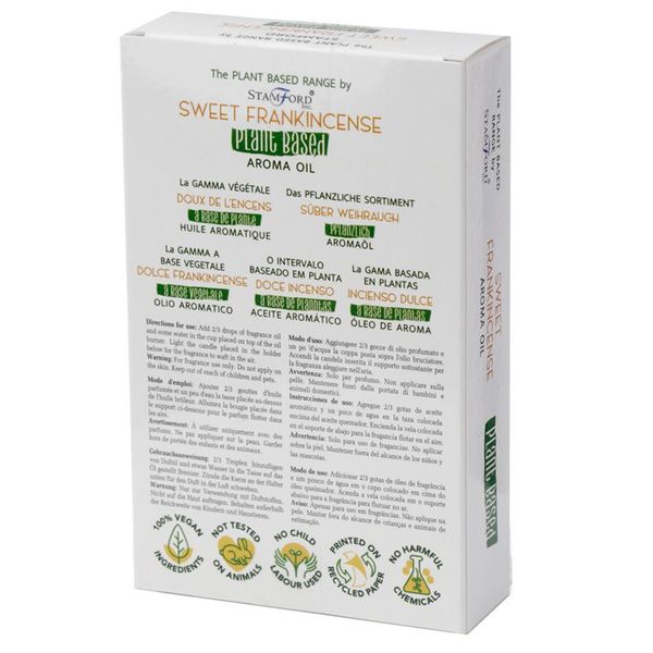 Pack of 6 Plant Based Aroma Oil - Sweet Frankincense