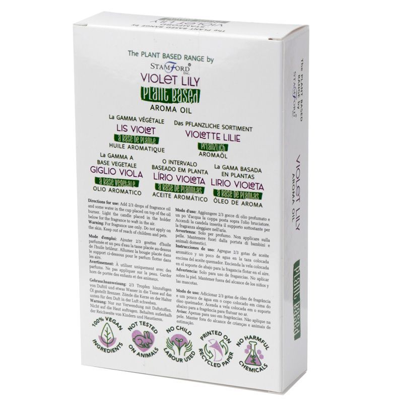 Pack of 6 Plant Based Aroma Oil - Violet Lilly