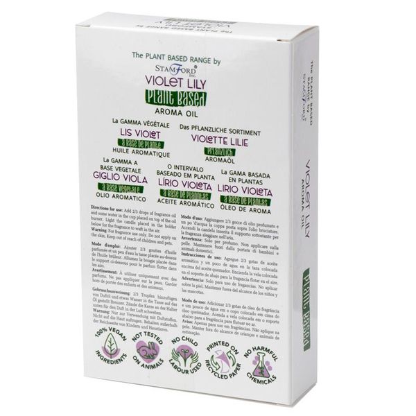 Pack of 6 Plant Based Aroma Oil - Violet Lilly