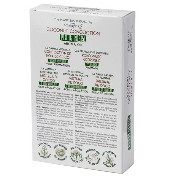 Pack of 6 Plant Based Aroma Oil - Coconut Concoction