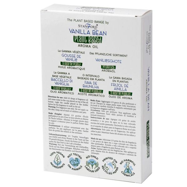 Pack of 6 Plant Based Aroma Oil - Vanilla Bean