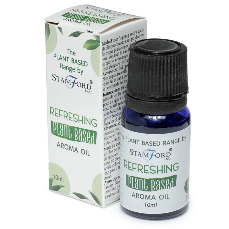 Pack of 6 Plant Based Aroma Oil - Refreshing