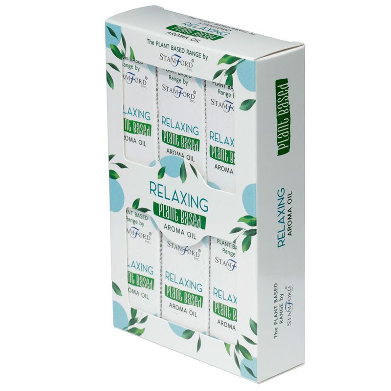 Pack of 6 Plant Based Aroma Oil - Relaxing