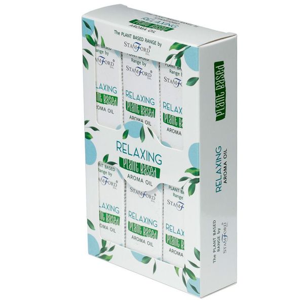 Pack of 6 Plant Based Aroma Oil - Relaxing
