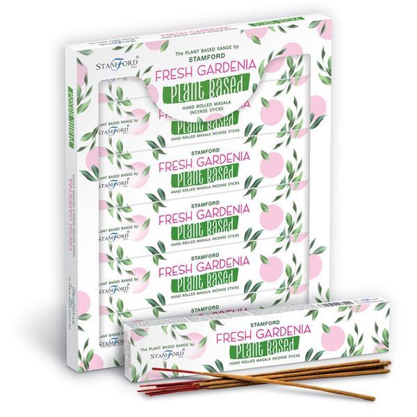 Pack of 6 Plant Based Masala Incense Sticks - Fresh Gardenia