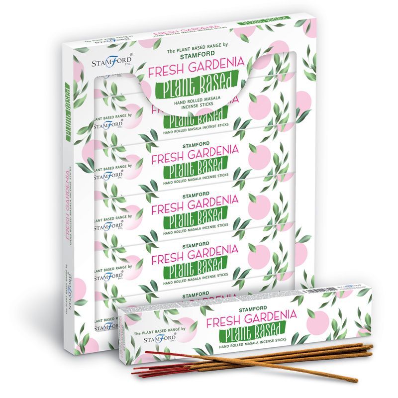 Pack of 6 Plant Based Masala Incense Sticks - Fresh Gardenia