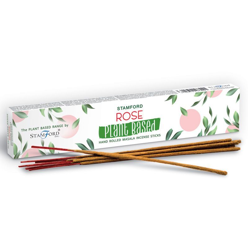 Pack of 6 Plant Based Masala Incense Sticks - Rose