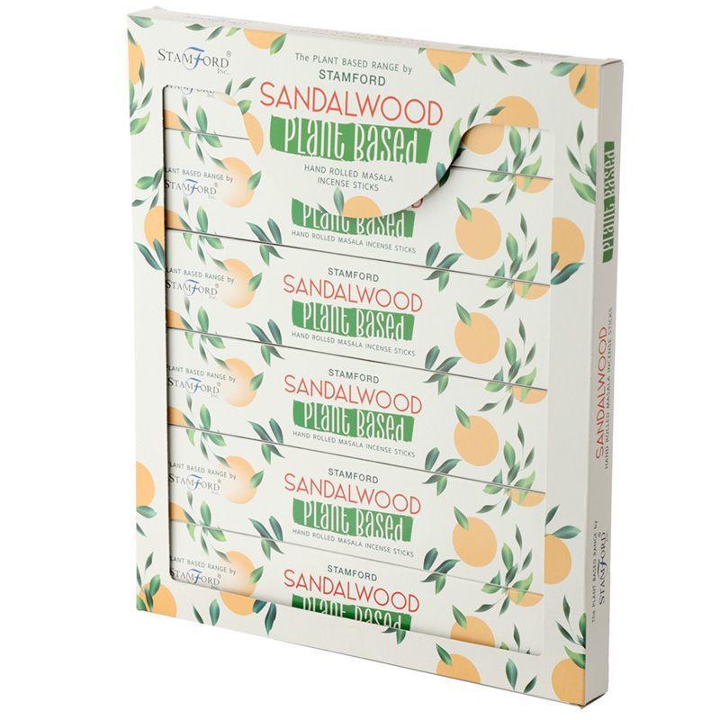 Pack of 6 Plant Based Masala Incense Sticks - Sandalwood