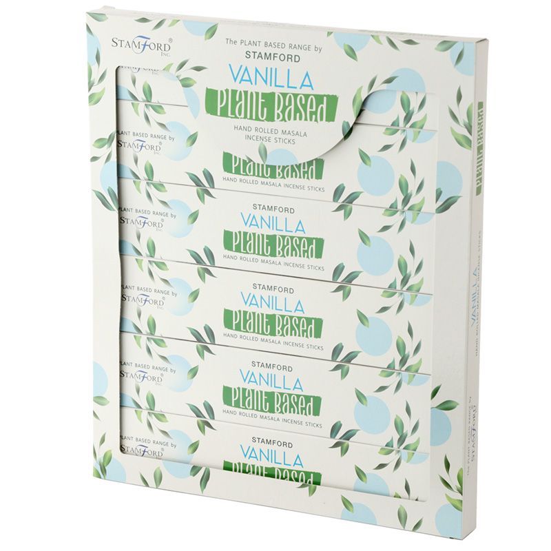 Pack of 6 Plant Based Masala Incense Sticks - Vanilla