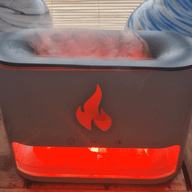 Blaze Aroma Diffuser - Himalayan Salt Chamber - USB-C - Flame Effect (Salt not included)