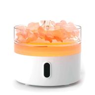 Himalayan Salt Aroma Diffuser - Night Light - USB-C - Flame Effect (Salt not included)