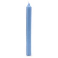 Bulk Solid Colour Dinner Candles - Rustic Sea Blue - Pack of 100