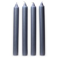 Bulk Solid Colour Dinner Candles - Rustic Teal - Pack of 100